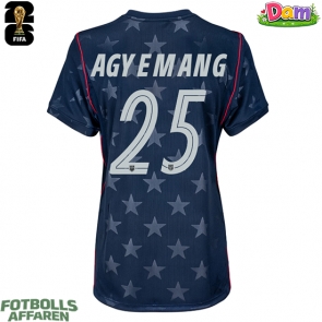 Förenta stater Patrick Agyemang #25 Bortatröja Kvinnor VM 2026 Kortärmad